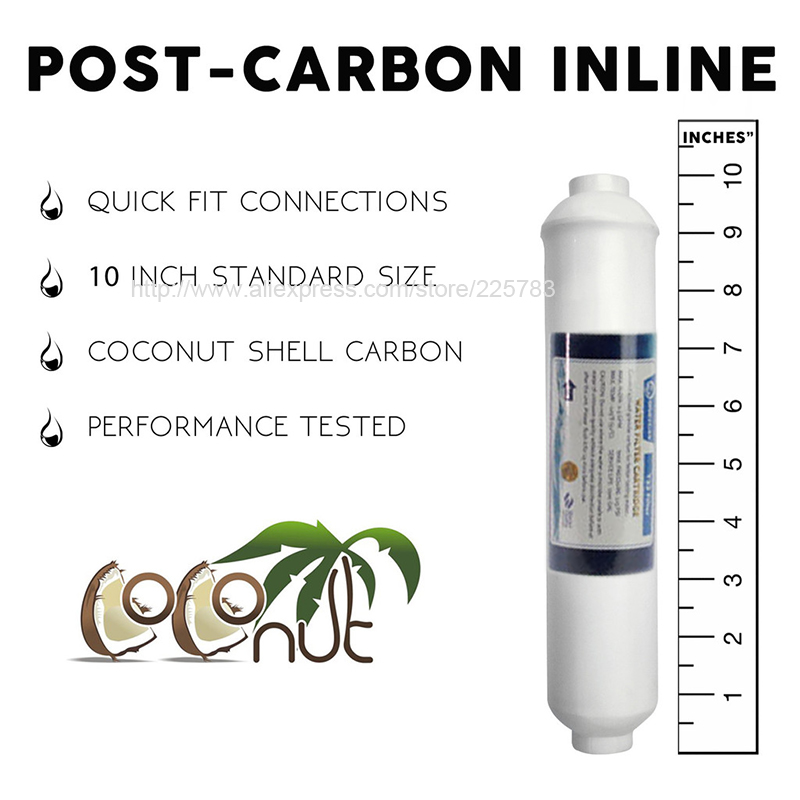 Purificador de agua T33 de 10  - Carbon Filter Inline reseña y precio