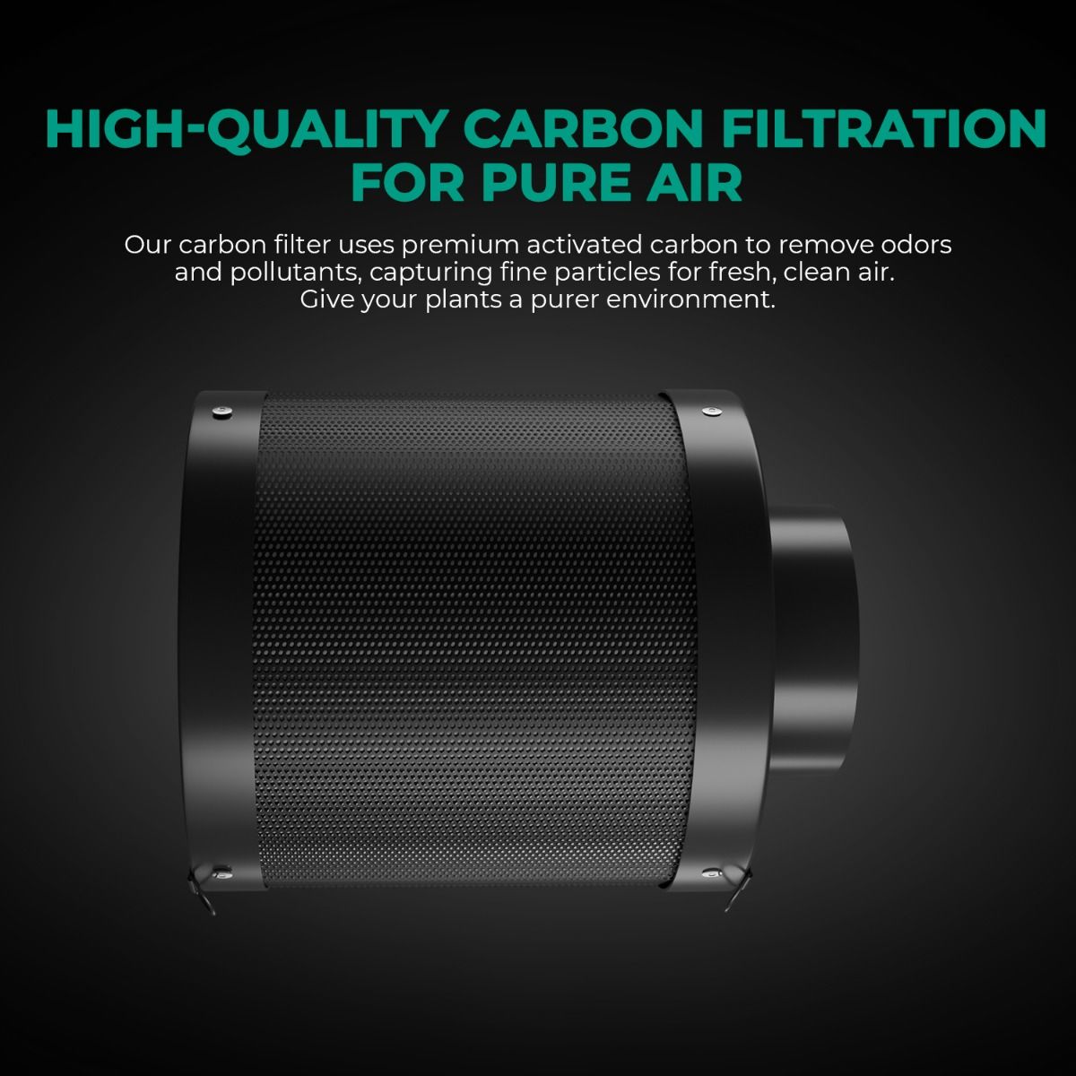 Control de olores del filtro d - Carbon Filter Inline reseña y precio