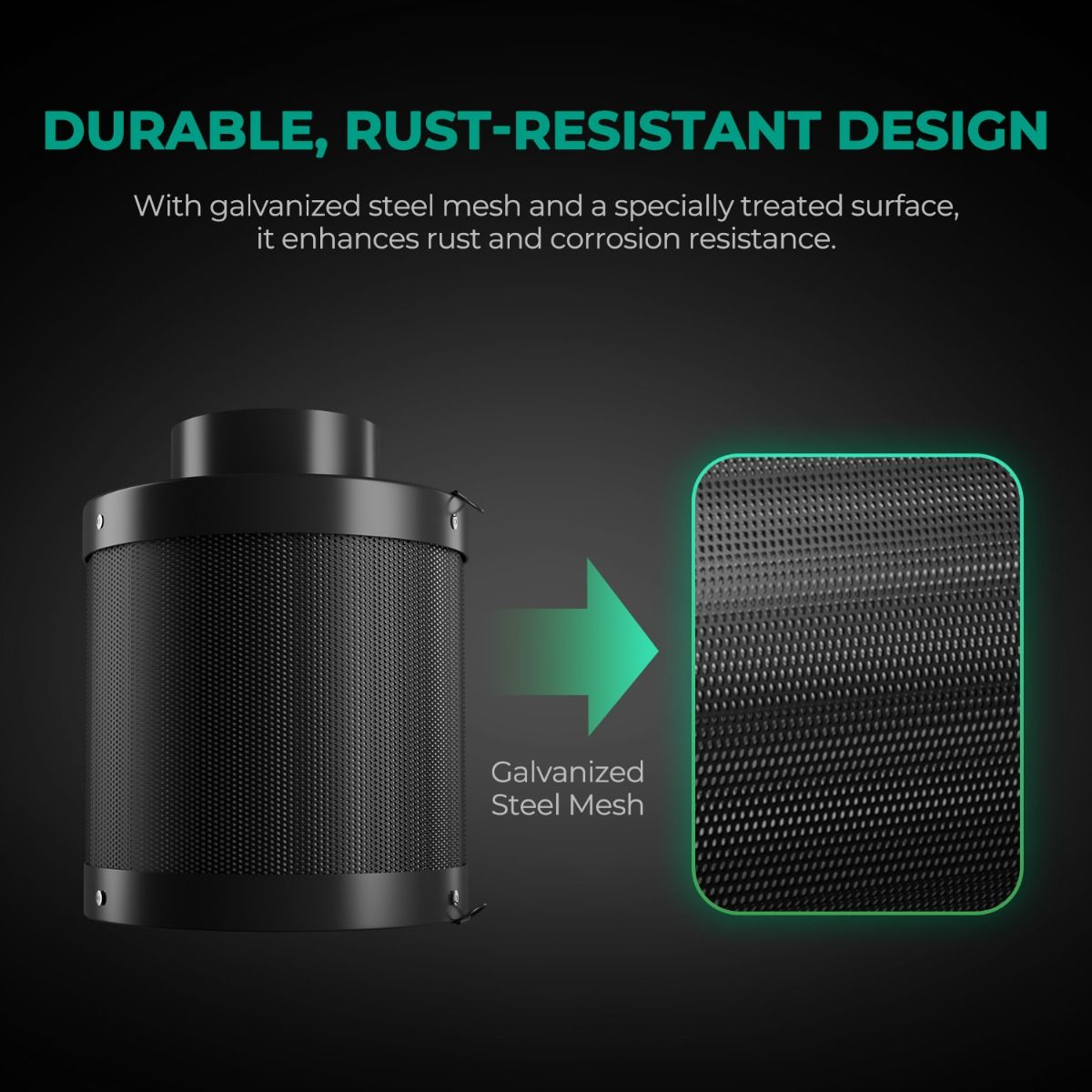 Control de olores del filtro d - Carbon Filter Inline reseña y precio