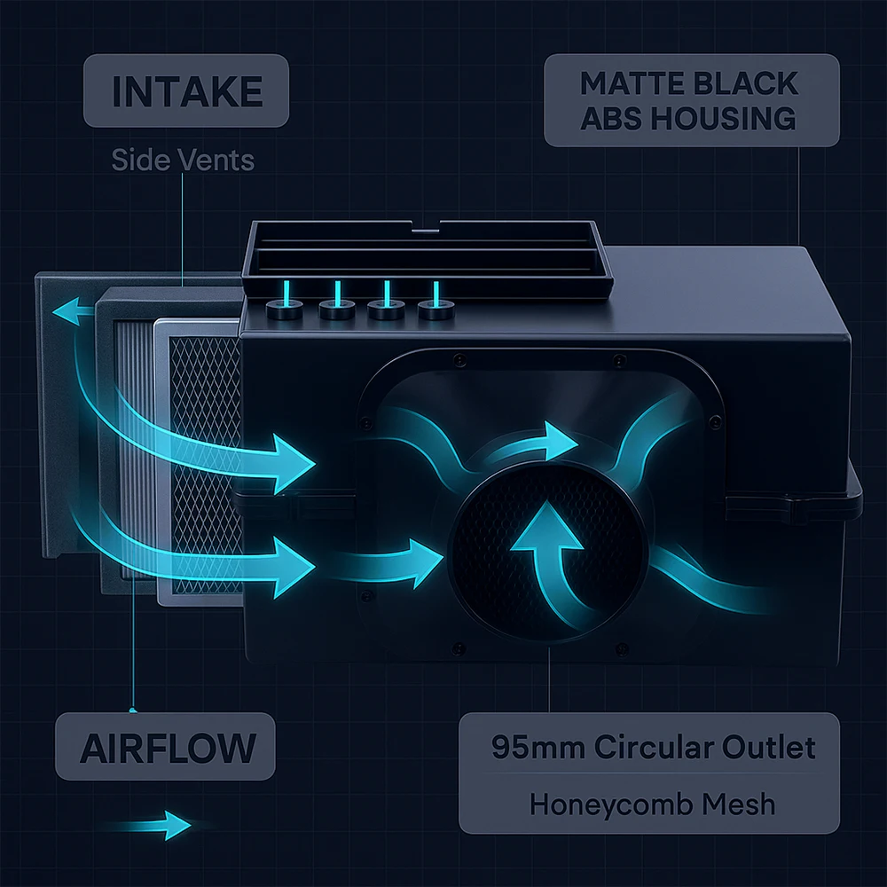 Caja de Filtro en Línea para A - Carbon Filter Inline reseña y precio